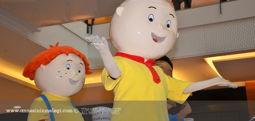 Caillou 9 Şubat'ta Metroport Avm'de Caillou 9 Şubat'ta Metroport Avm'de