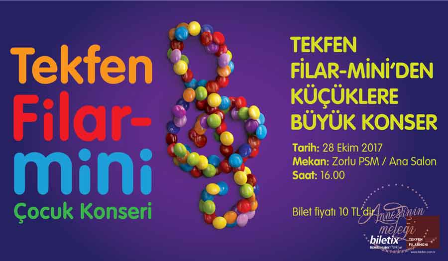 Tekfen Filar-Mini’den küçüklere büyük konser Tekfen Filar-Mini’den küçüklere büyük konser. klasik müzik,konser,Tekfen Filarmoni Orkestrası,Zorlu PSM Ana Tiyatro,Banu Demir,5-10 yaş çocuk,Rossini, Debussy, Mozart, Wagner, Liszt, Çaykovski Beşiktaş Belediyesi Çocuk Korosu Tekfen Filar-mini Hasibe Eren