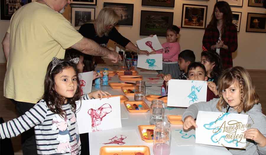 16 Aralık Cumartesi günü Trump Art Gallery’de çocuklar için “Resim Atölyesi”ne davetlisiniz