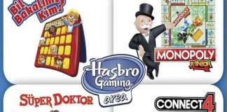 Tepe Nautilus, yaz tatiline veda eden çocuklar için okula dönüşü benzersiz bir eğlence ve deneyim ile keyifli hale getiriyor. Dünyayı kasıp kavuran Hasbro Gaming’in sevilen 4 oyunu Monopoly Junior, Connect 4, Bil Bakalım Kim? ve Süper Doktor 30 Ağustos-8 Eylül tarihleri arasında Tepe Nautilus’ta oyun sever miniklerle buluşuyor.