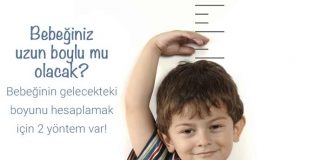 Bebeğin uzun boylu mu olacak?