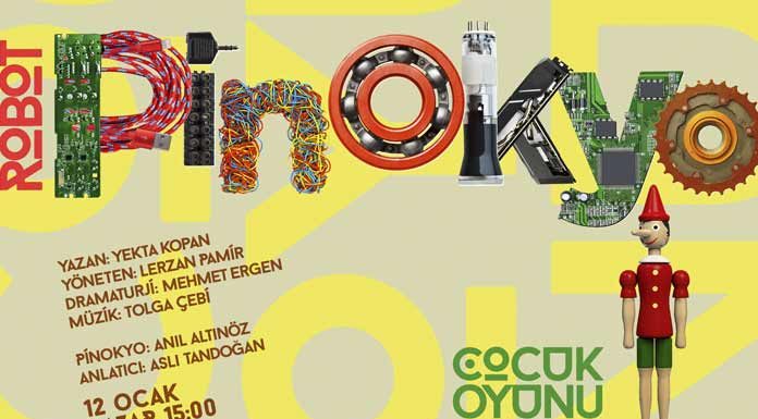 İş Sanat’ın yeni çocuk oyunu Robot Pinokyo bu hafta sonu sahnede! İş Sanat’ın yeni çocuk oyunu Robot Pinokyo bu hafta sonu sahnede!