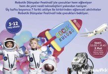 Robotik Dünyalar Festivali’yle çocuklar hem eğleniyor hem de yeni nesil teknolojileri yakından tanıyor. Üç hafta boyunca 7 farklı atölye ile birbirinden eğlenceli aktiviteler Robotik Dünyalar Festivali’nde çocukları bekliyor.