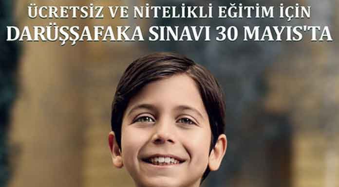 Darüşşafaka Giriş Sınavı 30 Mayıs'ta