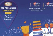 Ege Perla’dan Miniklere Orff Eğitimi konuşma, müzik ve dansın bir arada kullanımıyla uygulanan Orff Eğitimi; 24 Ekim ve 30 Ekim’de Mozart PSM eğitmenleri eşliğinde Ege Perla Çocuk Kulübü’nde gerçekleşecek