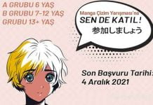 Japonya Büyükelçiliği'nin Manga Çizim Yarışması başlıyor