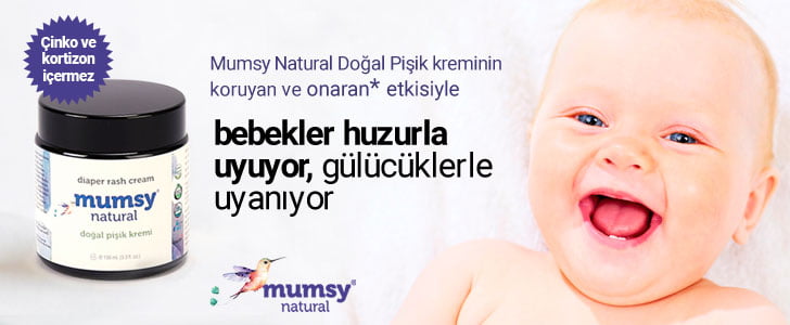 En iyi pişik kremi Mumsy Natural