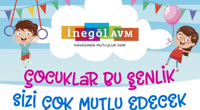 İnegöl AVM’de Haziran Ayı Çok Eğlenceli ve Dolu Geçecek İnegöl AVM’de 4 Haziran’da Canlı Müzik etkinliği, 5 Haziran’da Dünya Çevre Günü’ne özel Çiçek Dikim Çocuk Atölyesi, 11-12 Haziran’da Geleneksel Çocuk Oyunları Şenliği gerçekleşecek. 17.00 ile 20.00 saatleri arasında gerçekleşecek şenlikte; Dev Jenga, Halat Çekme, Çuval Yarışı, Hulahop, Sek sek oyunu, Mumyalama Yarışması, Kaşıkla Pinpon Topu Taşıma, Sandalye Kapmaca, Balon Patlatma, Yüz Boyama, Sosis Balon gibi etkinlikler çocukları bekliyor olacak.