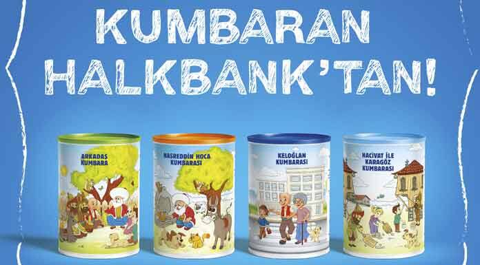 Karne Hediyesi Halkbank’tan Halkbank’a karnesini getiren çocuklara kumbara hediye Karne Senden, Kumbaran Halkbank’tan Halkbank, Kumbara Hesabı ile çocukların ve gençlerin tasarruf alışkanlıklarını artırmak amacıyla ‘Karne Senden, Kumbaran Halkbank’tan’ kampanyasını hayata geçiriyor. Karnesini şubeye getiren öğrencilere Banka, eğlenceli kumbaralarından hediye ediyor.