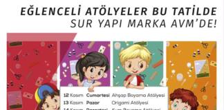 Marka AVM’de Kasım Ara Tatilinde Eğlenceli Atölyeler