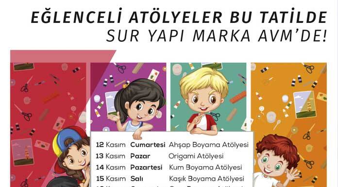 Marka AVM’de Kasım Ara Tatilinde Eğlenceli Atölyeler Marka AVM’de Kasım Ara Tatilinde Eğlenceli Atölyeler