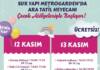Metrogarden ara tatil etkinlikleri başlıyor Çocuklar eğlenceye doyacak Metrogarden’ın minik ziyaretçileri, bu ara tatilde de doyasıya eğlenecek.