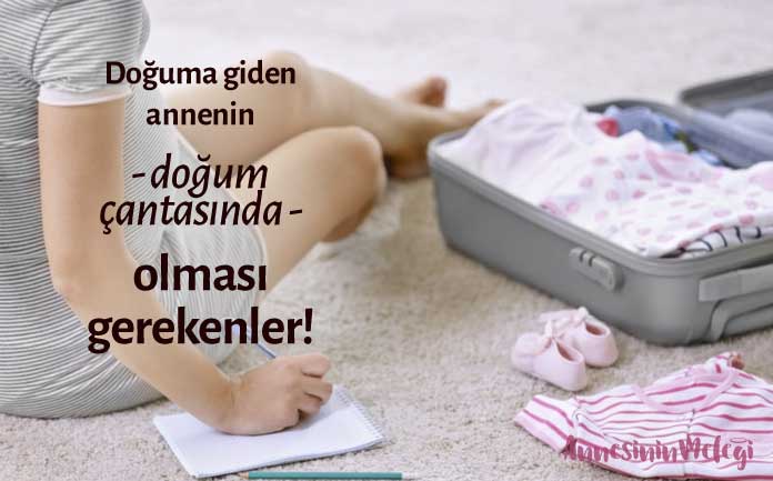 Doğum çantasında olması gerekenler Doğum öncesi bebek hazırlıkları