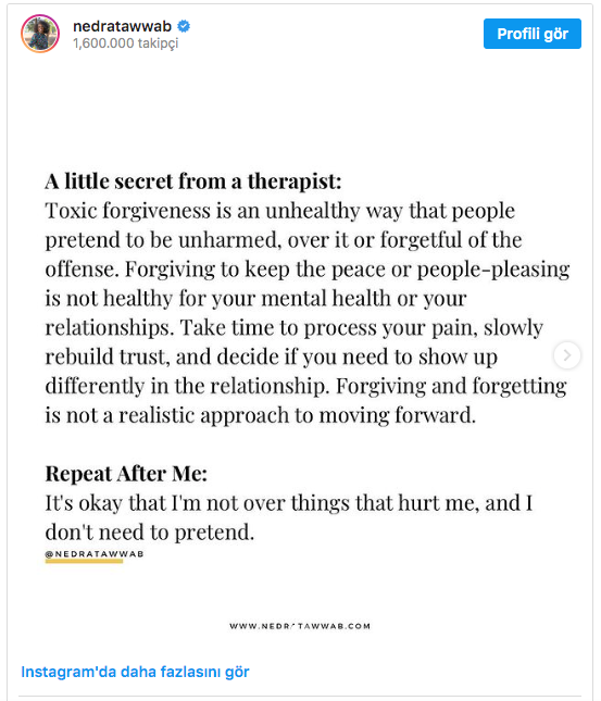 Toksik Bağışlama: Neden "Aşmışız" Gibi Davranmayı Bırakmalıyız?