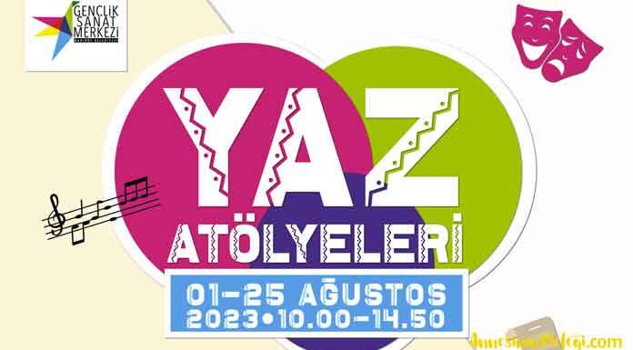 Kadıköy Belediyesi Gençlik Sanat Merkezi 2023 Yaz Atölyeleri sizleri bekliyor