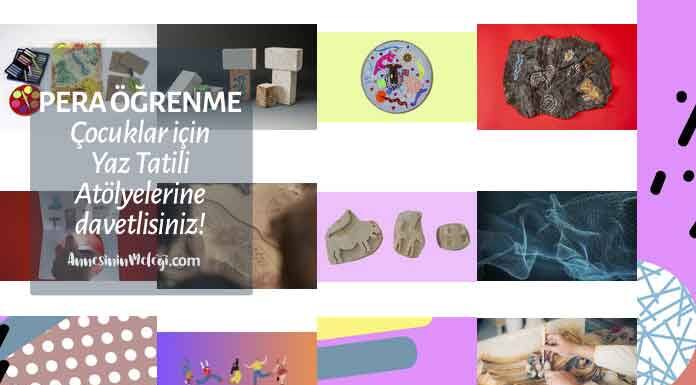 Pera Öğrenme, Çocukları Yaz Tatili Atölyeleri’nde İnsanlık Tarihini Keşfetmeye Çağırıyor