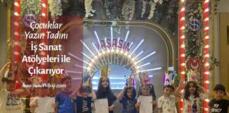 Çocuklar Yazın Tadını İş Sanat Atölyeleri ile Çıkarıyor