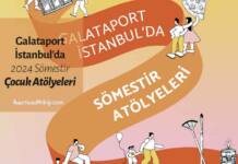 Galataport İstanbul’da 2024 Sömestir atölyeleri Galataport İstanbul’da 2024 Sömestir Atölyeleri Galataport İstanbul, sömestir tatili boyunca çocukların doyasıya eğlenmeleri, eğlenirken de öğrenmeleri için farklı temalarda atölyeler ve etkinlikler düzenliyor.