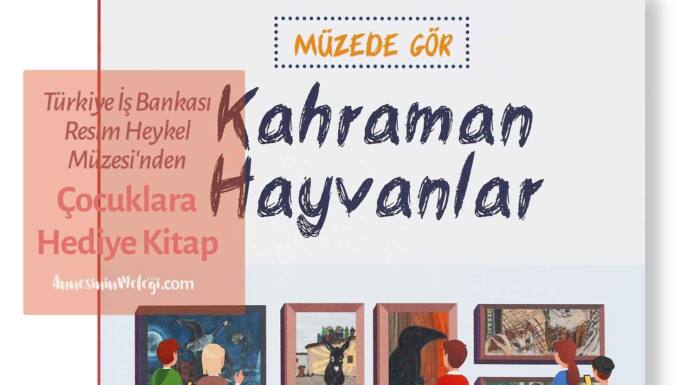 Türkiye İş Bankası Resim Heykel Müzesi'nden Çocuklara Hediye Kitap