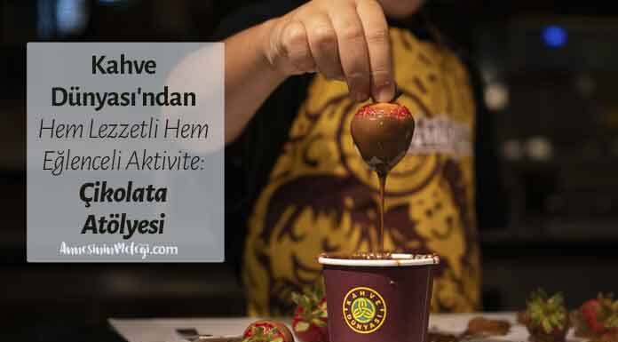 Kahve Dünyası’ndan Hem Lezzetli Hem Eğlenceli Aktivite: Çikolata Atölyesi Yarıyıl tatilinde keyifli ve lezzetli bir aktivite arayanlar Kahve Dünyası Fabrika Veliefendi'de düzenlenen çikolata atölyelerinde buluşuyor.