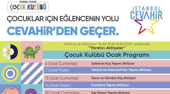 2024 Yarıyıl Tatilinde Cevahir AVM Çocuk Atölyeleri Ücretsiz!