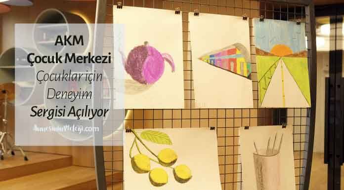 AKM Çocuk Sanat Merkezi Çocuklar İçin Deneyim Resim Sergisi Açılıyor