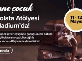 Anne Çocuk Çikolata Atölyesi 11-12 Mayıs’ta Paladium’da Anne Çocuk Çikolata Atölyesi 11-12 Mayıs'ta Paladium'da