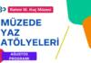 Rahmi M. Koç Müzesi Ağustos 2024 Yaz Atölyeleri Rahmi M. Koç Müzesi Yaz Atölyeleri Ağustos Ayında da Çocuklara Keyifli Maceralar Yaşatıyor Rahmi M. Koç Müzesi’nde gerçekleştirilen sanat ve bilim atölyeleri, Ağustos ayı boyunca farklı deneyimler sunmaya devam ediyor. Müzenin eşsiz atmosferinde uzman eğitmenleri rehberliğinde gerçekleştirilen atölye çalışmalarında farklı deneyimler yaşayan çocuklar bilim ve sanat dünyasına adım atıyor.