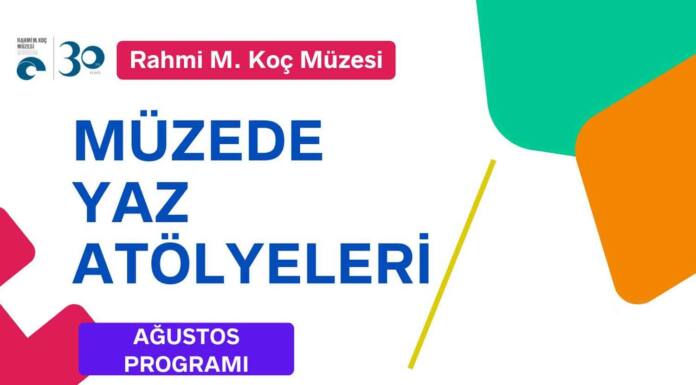 Rahmi M. Koç Müzesi Ağustos 2024 Yaz Atölyeleri Rahmi M. Koç Müzesi Yaz Atölyeleri Ağustos Ayında da Çocuklara Keyifli Maceralar Yaşatıyor Rahmi M. Koç Müzesi’nde gerçekleştirilen sanat ve bilim atölyeleri, Ağustos ayı boyunca farklı deneyimler sunmaya devam ediyor. Müzenin eşsiz atmosferinde uzman eğitmenleri rehberliğinde gerçekleştirilen atölye çalışmalarında farklı deneyimler yaşayan çocuklar bilim ve sanat dünyasına adım atıyor.