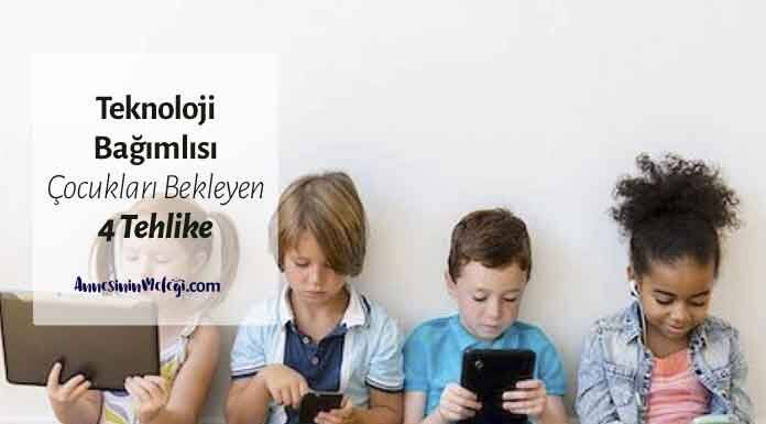 Teknoloji Bağımlısı Çocukları Bekleyen 4 Tehlike