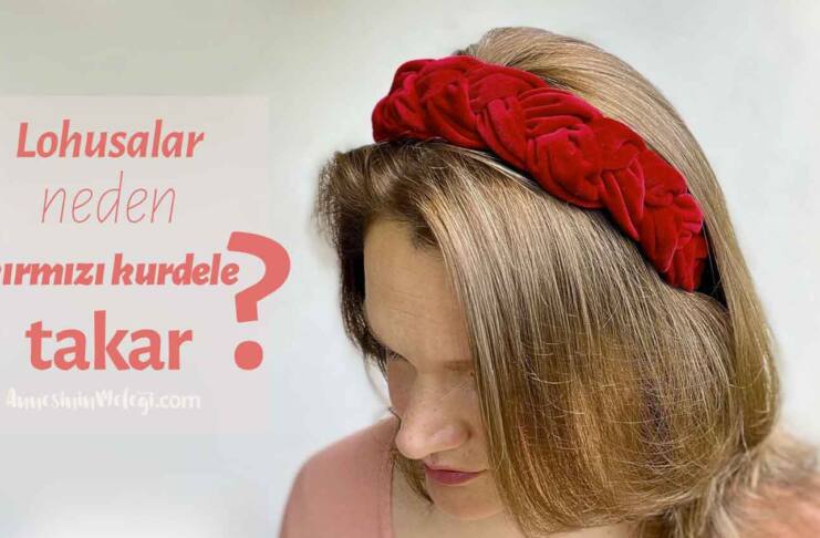 Lohusalar neden kırmızı kurdele takar Yeni doğum yapmış kadına neden kırmızı kurdele bağlanır? Kırmızı kurdele neyi simgeler? Lohusaların saçına neden kırmızı kurdele takılır? Doğum Sonu Dönemde Yapılan Geleneksel Uygulamalar al basması al karısı