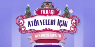Yaratıcılık ve İlham Dolu Atölyelerle Kanyon’da Yeni Yıl! Kanyon'da Yeni Yıl Atölyelerine Davetlisiniz Kanyon’un gelenekselleşen yeni yıl kutlamaları, bu yıl da misafirlerine dopdolu bir “Yılbaşı Atölye” programı sunuyor. Hem çocuklar hem yetişkinler için tasarlanan eğlenceli ve ilham verici etkinliklerle Kanyon, yeni yıl ruhunu birlikte yaşamak için herkesi -2. kat Etkinlik Alanı’ndaki geleneksel “İglo’ya ” davet ediyor.