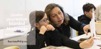 Çocuklar yarıyıl tatilinde İstanbul Modern'de sanatla buluşuyor